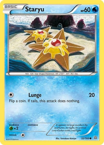 Staryu XY - Primal Clash Pokemon card