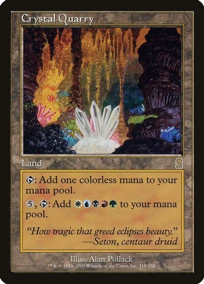Crystal Quarry Odyssey Magic card