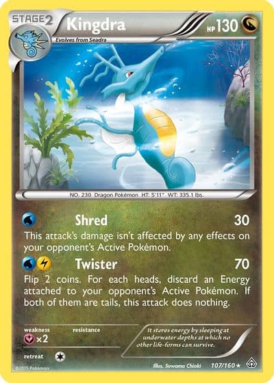 Kingdra XY - Primal Clash Pokemon card
