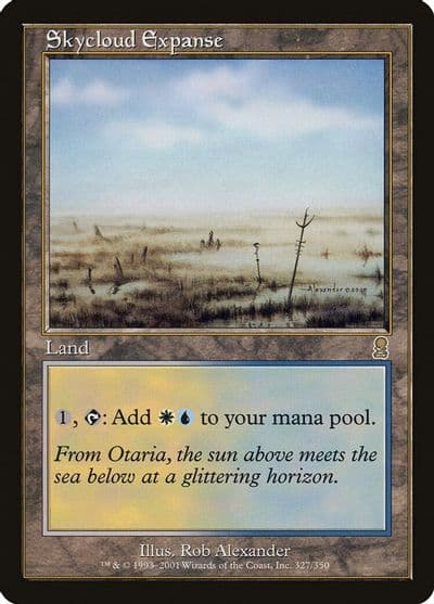 Skycloud Expanse Odyssey Magic card
