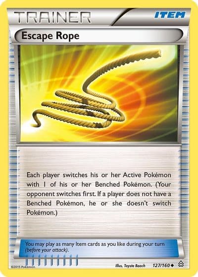 Escape Rope XY - Primal Clash Pokemon card