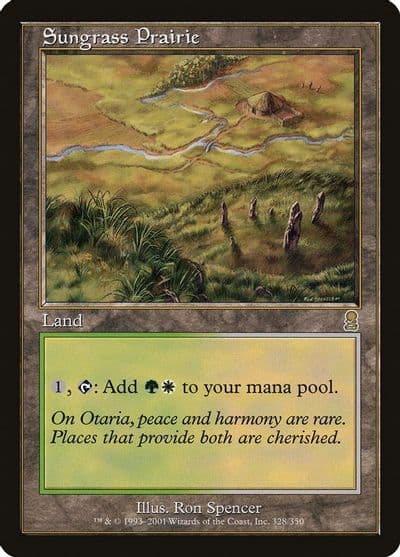 Sungrass Prairie Odyssey Magic card