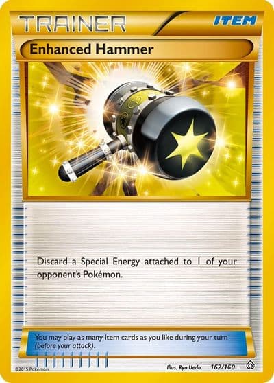 Enhanced Hammer (162 Secret Rare) XY - Primal Clash Pokemon card
