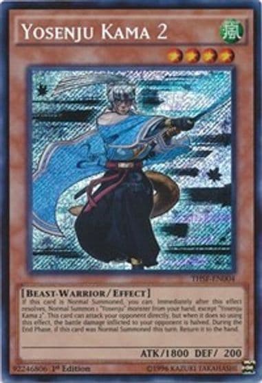 Yosenju Kama 2 The Secret Forces Yu-Gi-Oh! card