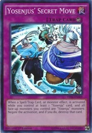 Yosenjus Secret Move The Secret Forces Yu-Gi-Oh! card