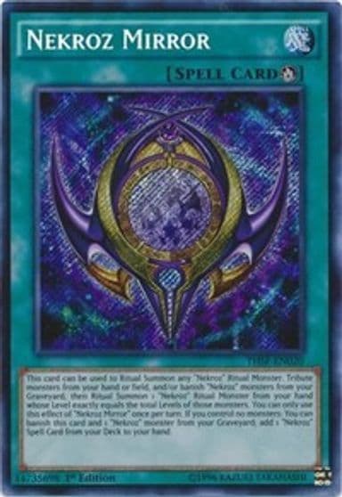 Nekroz Mirror The Secret Forces Yu-Gi-Oh! card