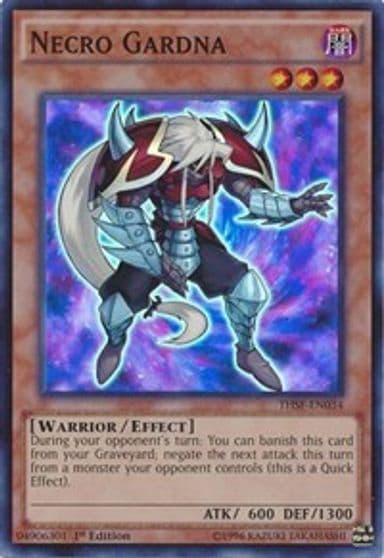 Necro Gardna The Secret Forces Yu-Gi-Oh! card