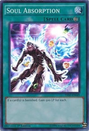 Soul Absorption The Secret Forces Yu-Gi-Oh! card