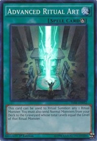 Advanced Ritual Art The Secret Forces Yu-Gi-Oh! card