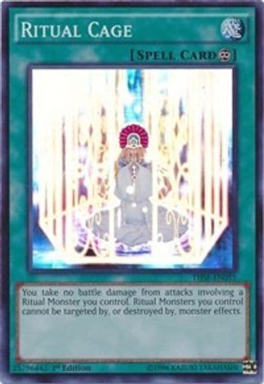 Ritual Cage The Secret Forces Yu-Gi-Oh! card