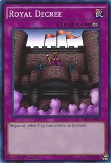 Royal Decree The Secret Forces Yu-Gi-Oh! card