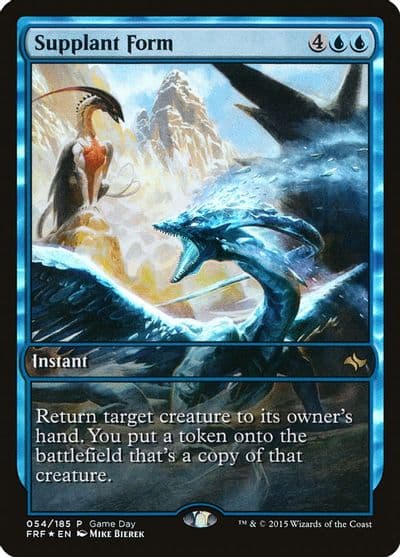 Supplant Form Game Day & Store Championship Promos Magic card
