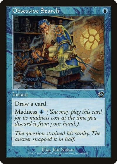 Obsessive Search Torment Magic card