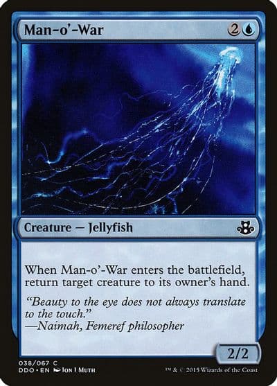 Man o War Duel Decks: Elspeth vs. Kiora Magic card