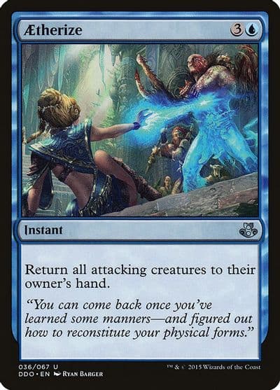 Aetherize Duel Decks: Elspeth vs. Kiora Magic card
