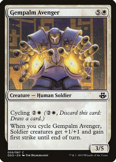 Gempalm Avenger Duel Decks: Elspeth vs. Kiora Magic card