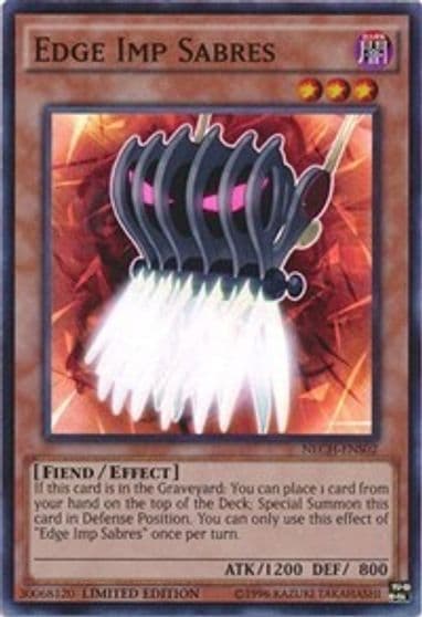 Edge Imp Sabres SE The New Challengers Yu-Gi-Oh! card