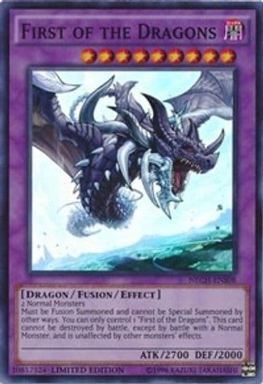 First of the Dragons SE The New Challengers Yu-Gi-Oh! card