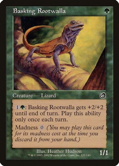 Basking Rootwalla Torment Magic card