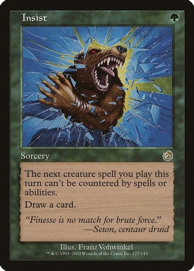 Insist Torment Magic card