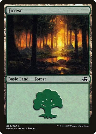 Forest 064 Duel Decks: Elspeth vs. Kiora Magic card