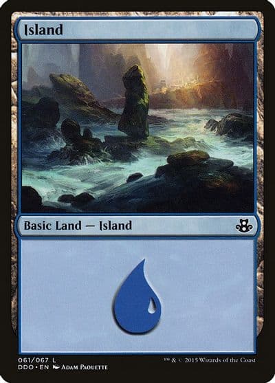 Island 061 Duel Decks: Elspeth vs. Kiora Magic card