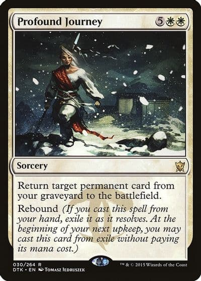 Profound Journey Dragons of Tarkir Magic card