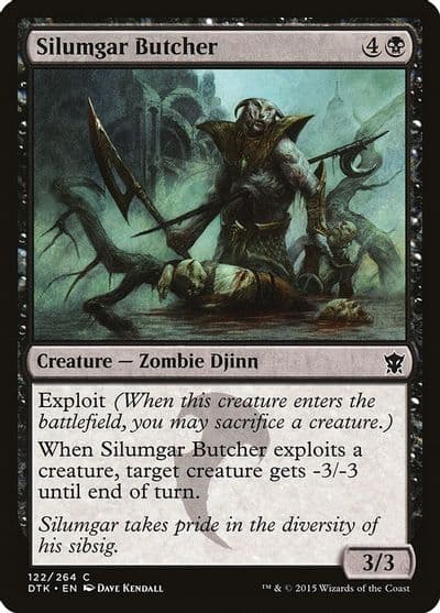 Silumgar Butcher Dragons of Tarkir Magic card