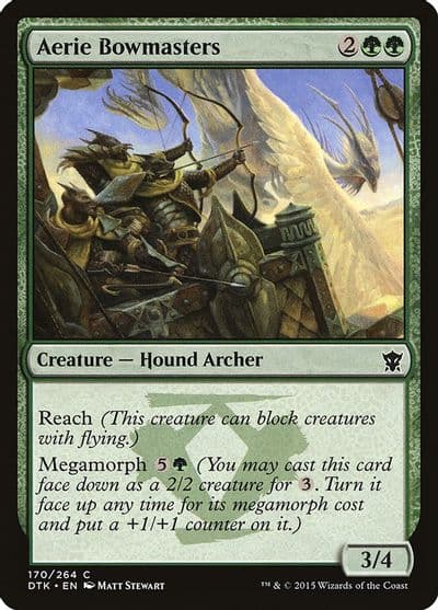 Aerie Bowmasters Dragons of Tarkir Magic card