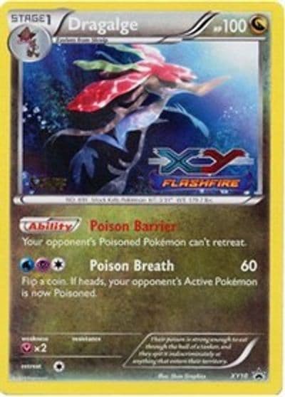Dragalge - XY10 (Prerelease) [Staff] XY Promos Pokemon card
