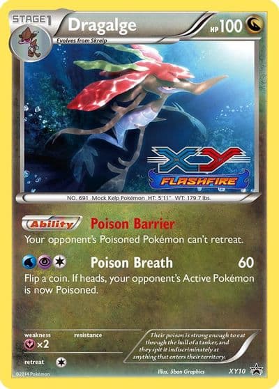 Dragalge - XY10 (Prerelease) XY Promos Pokemon card
