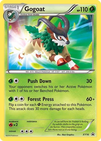 Gogoat - XY16 XY Promos Pokemon card
