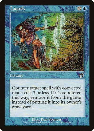 Liquify Torment Magic card