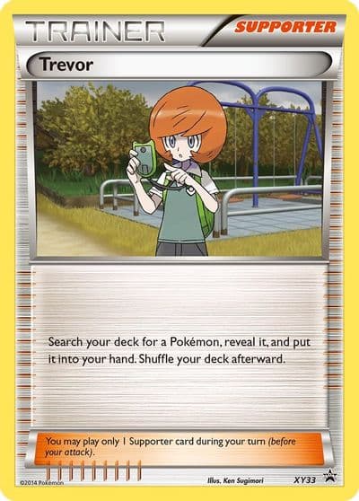 Trevor - XY33 XY Promos Pokemon card
