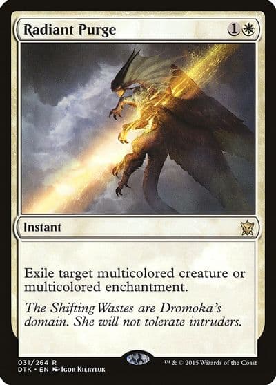 Radiant Purge Dragons of Tarkir Magic card