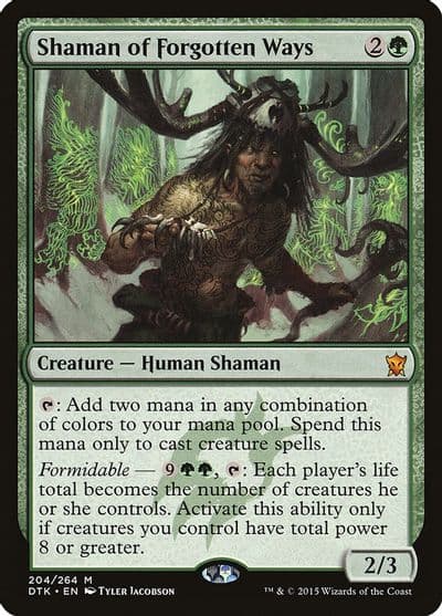 Shaman of Forgotten Ways Dragons of Tarkir Magic card
