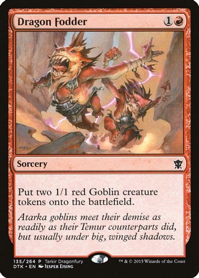 Dragon Fodder Tarkir Dragonfury Promos Magic card