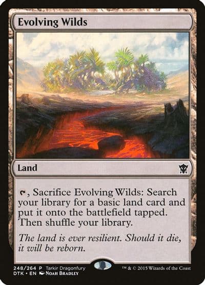 Evolving Wilds Tarkir Dragonfury Promos Magic card