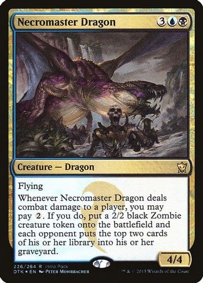 Necromaster Dragon Unique and Miscellaneous Promos Magic card