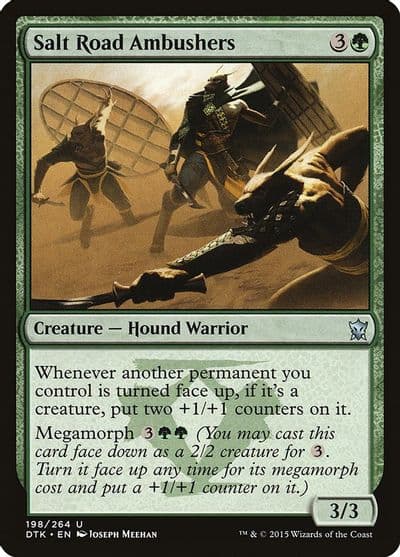 Salt Road Ambushers Dragons of Tarkir Magic card