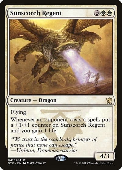 Sunscorch Regent Dragons of Tarkir Magic card