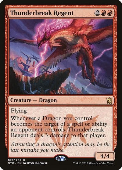 Thunderbreak Regent Dragons of Tarkir Magic card
