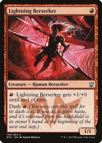 Lightning Berserker Dragons of Tarkir Magic card