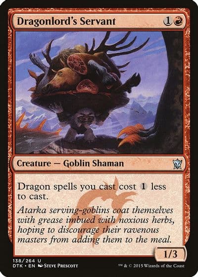 Dragonlords Servant Dragons of Tarkir Magic card