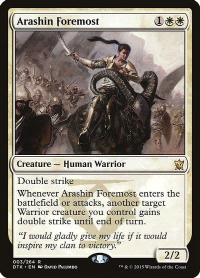 Arashin Foremost Dragons of Tarkir Magic card