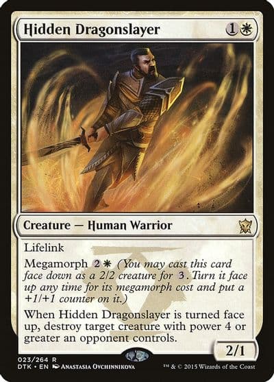 Hidden Dragonslayer Dragons of Tarkir Magic card