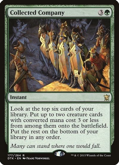 Collected Company Dragons of Tarkir Magic card