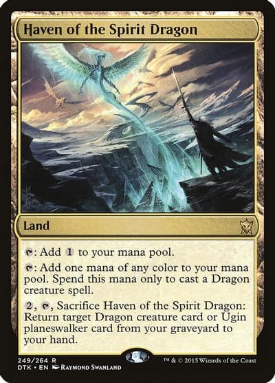 Haven of the Spirit Dragon Dragons of Tarkir Magic card