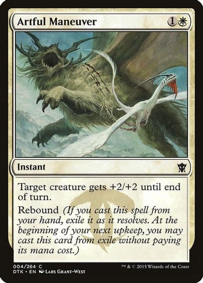 Artful Maneuver Dragons of Tarkir Magic card