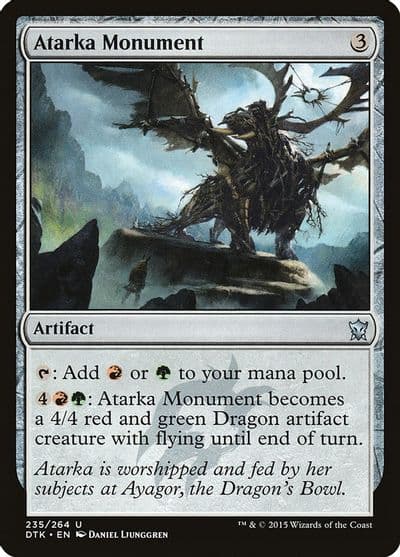 Atarka Monument Dragons of Tarkir Magic card